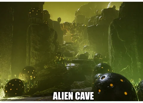 异星洞穴环境包 - Alien Cave Biome
