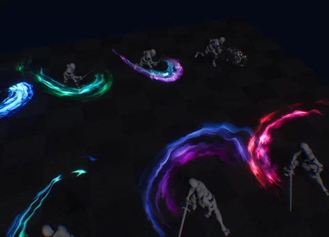 通用卡通剑光效果 - Cartoon Sword Trails