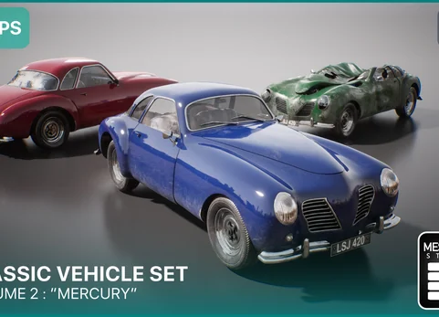 经典车辆集- V.02：水星 - Classic Vehicle Set - V.02: Mercury