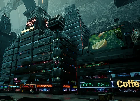 赛博朋克地下城X - Cyberpunk UndergroundCity X