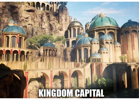 奇幻王国都城套件 - Fantasy Kingdom Capital Kit