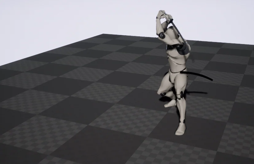日本剑动作 - Japanese sword action