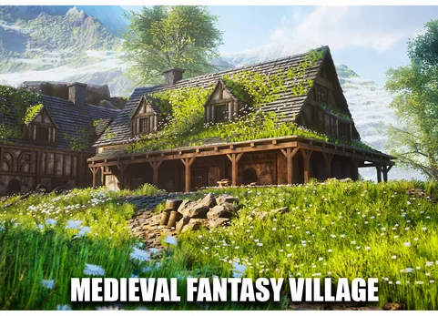 中世纪奇幻村落 - Medieval Fantasy Village