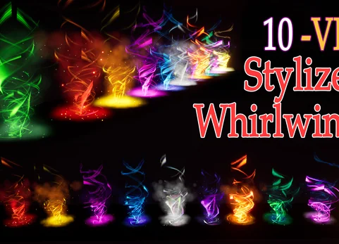 风格化旋风 - Stylized Whirlwinds