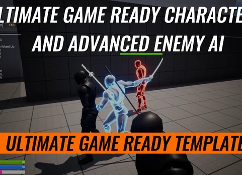 终极游戏就绪角色及敌人人工智能系统 - Ultimate Game Ready Character and Enemy AI
