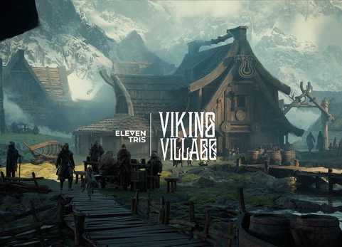 维京风格村庄 - Viking Village