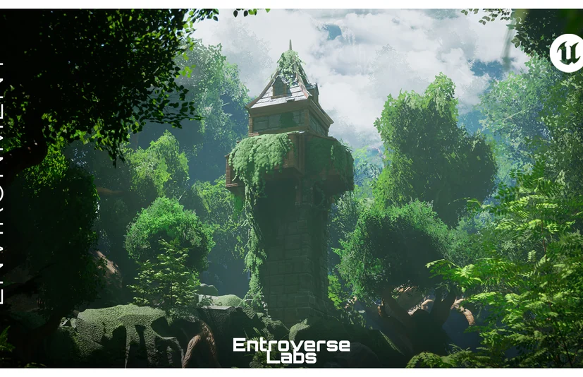 Whispering Grove 环境（风格化森林）