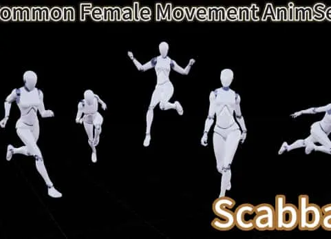 普通女性运动动画 Common Female Movement AnimSet