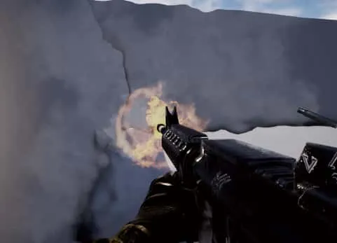 开枪子弹火花特效 Niagara Muzzle Flash & Ejection VFX