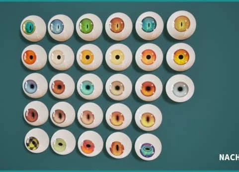 风格化眼睛眼球材质 Stylized Eye Material