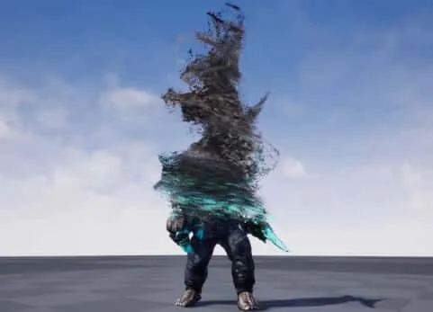人物吸收消散视觉特效 UE5 Character Absorb VFX